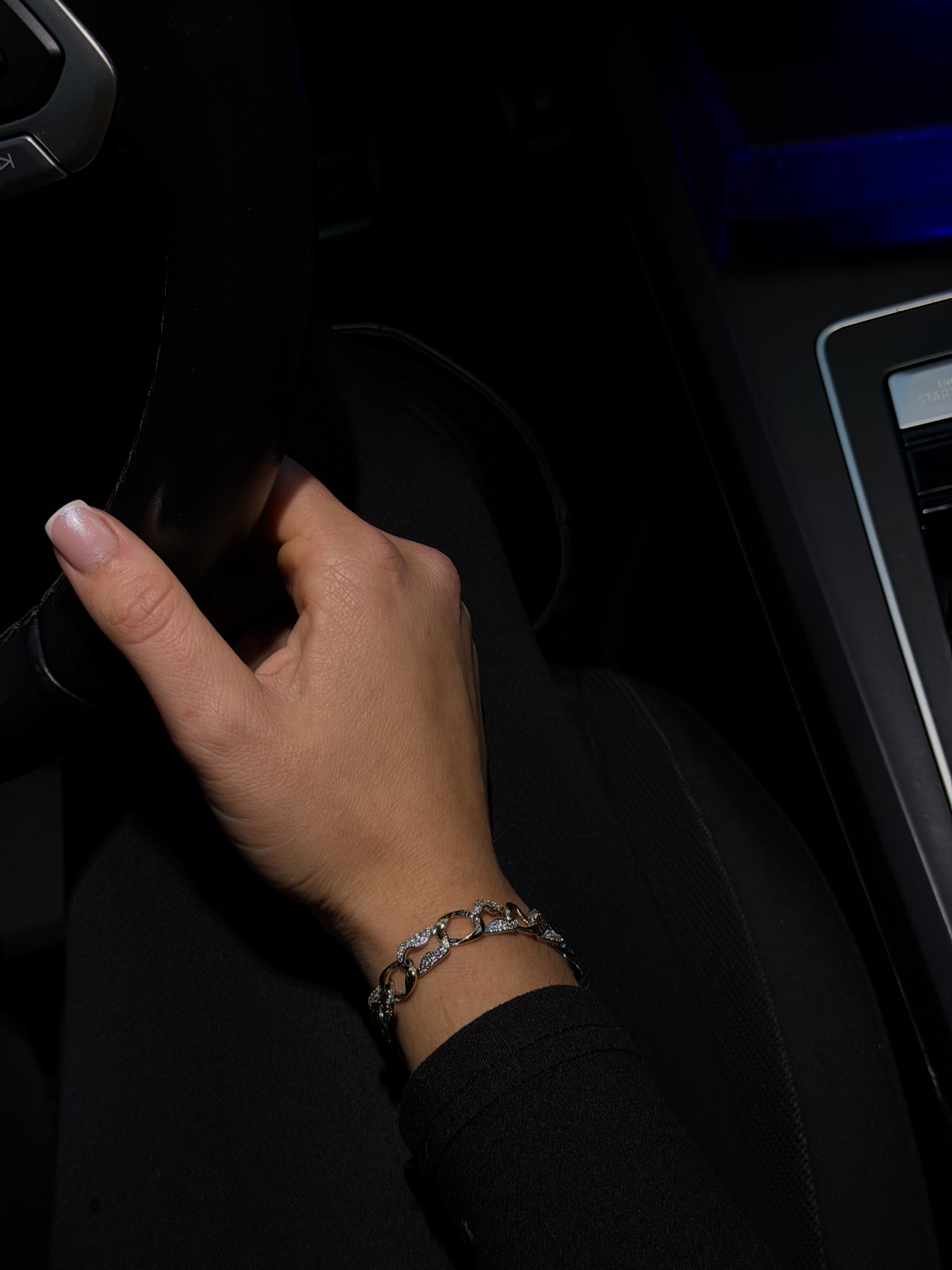 Pave Chain SilverGold